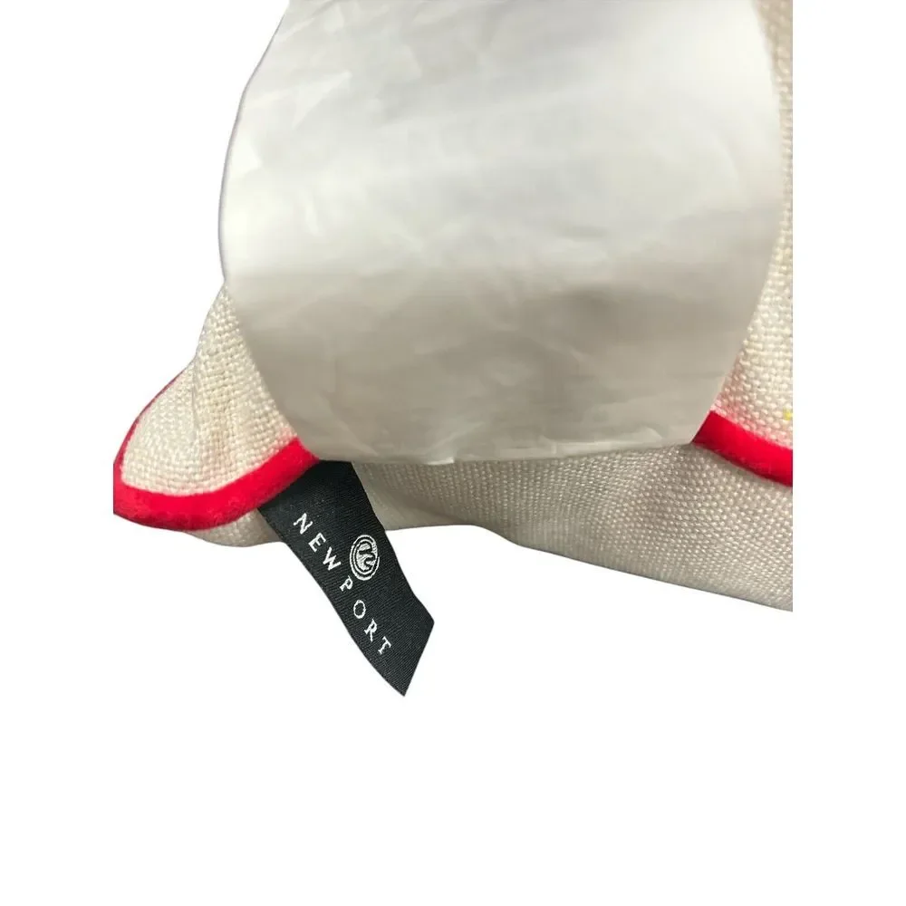 Red Truck Christmas Tree Delivery Pillow • 19